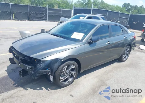 2025 Hyundai Elantra Sel Sport from USA, damaged, VIN KMHLM4DG4SU980596